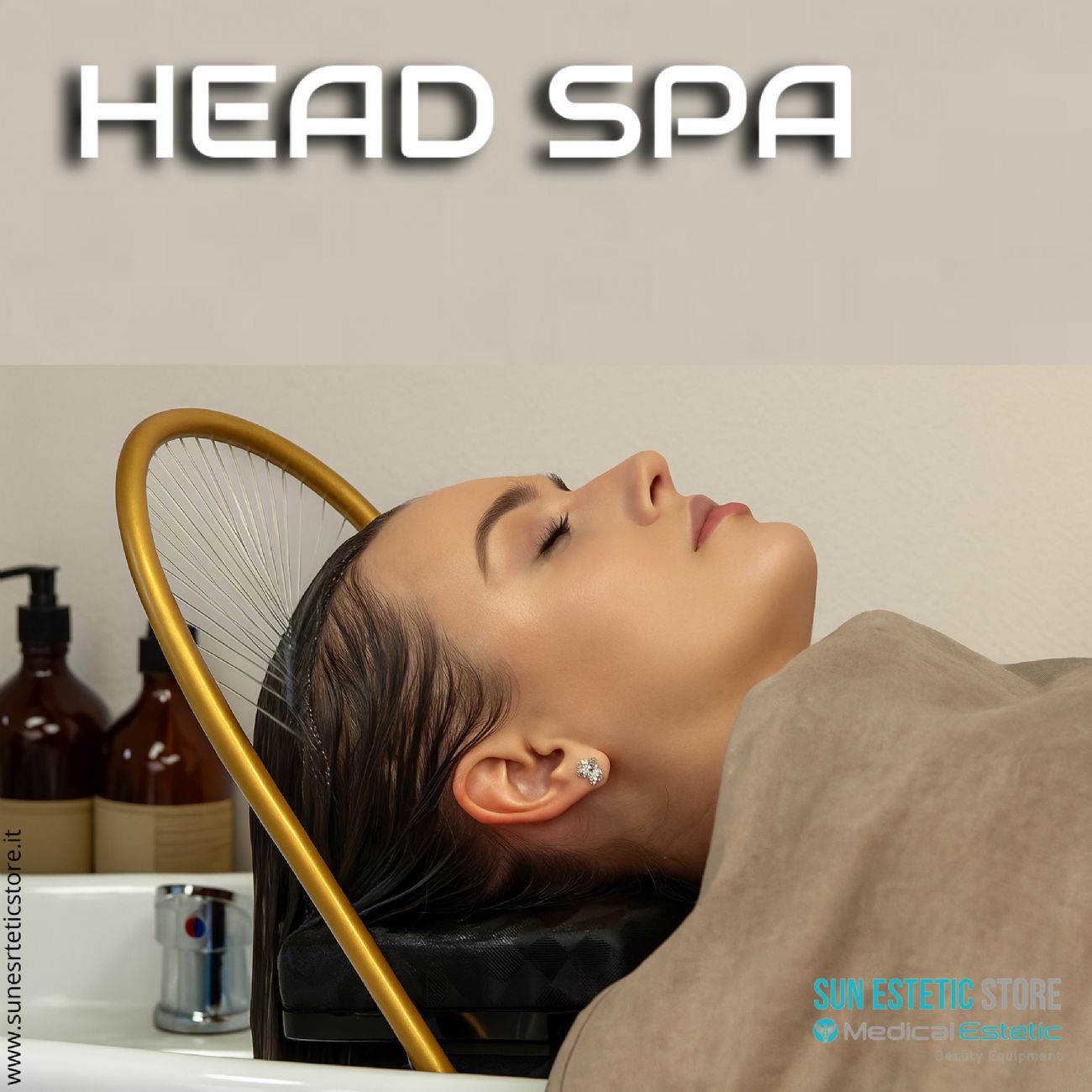 Head Spa lavatesta trattamento capelli con vapore