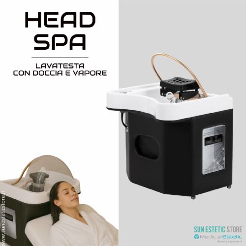 Head Spa lavatesta trattamento capelli con vapore