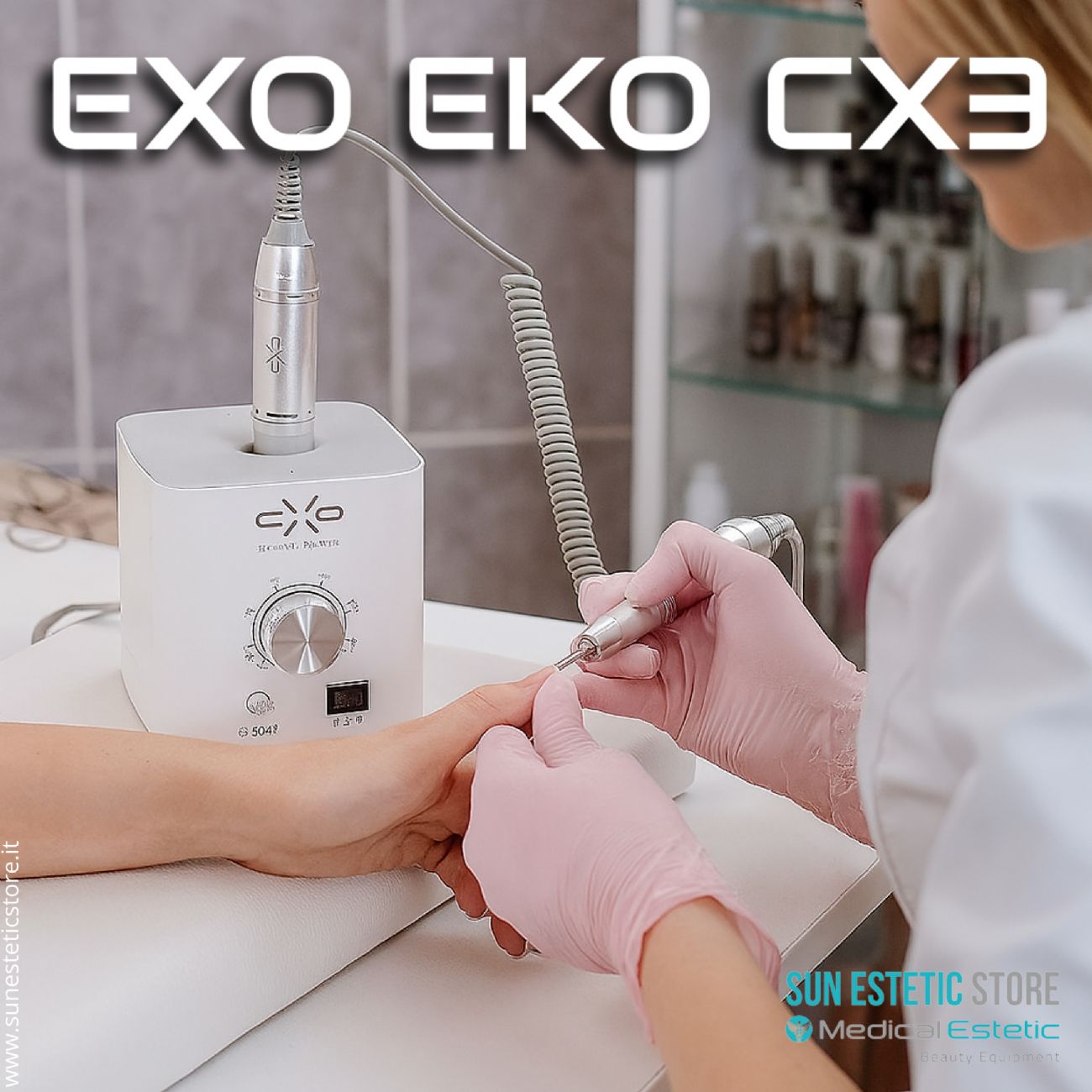 EXO EKO CX3 fresa micromotore per manicure onicotecnica
