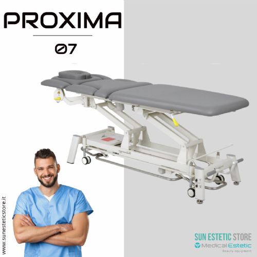 Proxima 07 lettino fisioterapia riabilitazione 7 sezioni