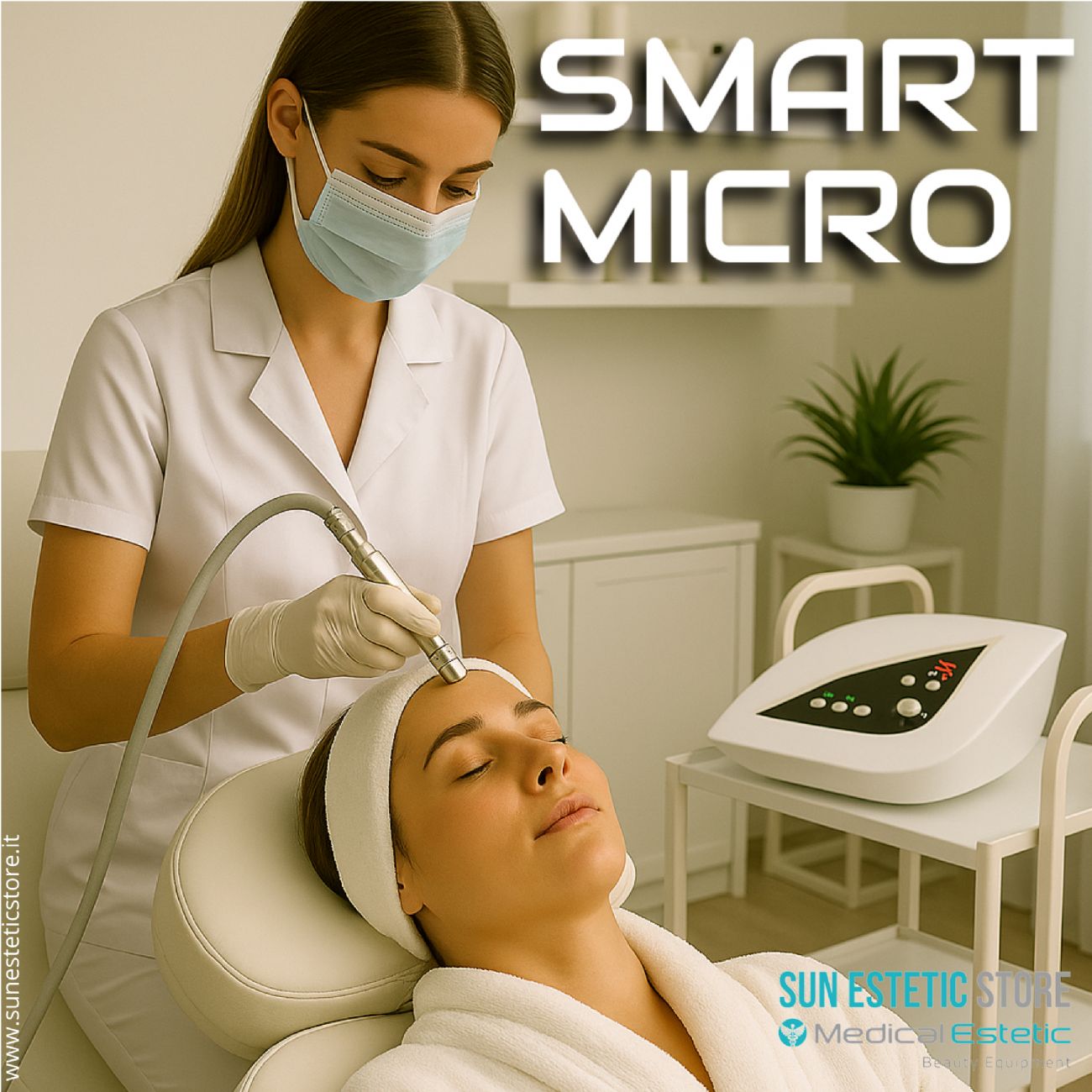Smart Micro Microdermoabrasione con cristalli di diamante