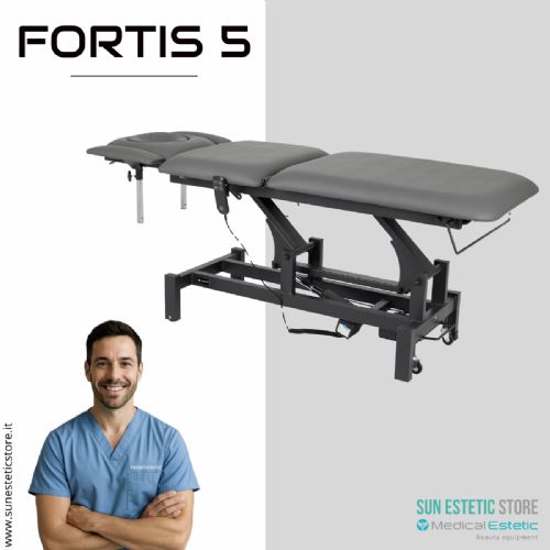 Fortis 5 lettino fisioterapia 5 sezioni 2 motori