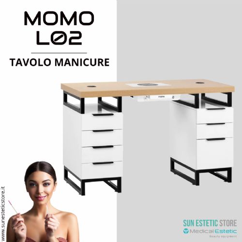 Momo L02 Tavolo manicure con aspiratore