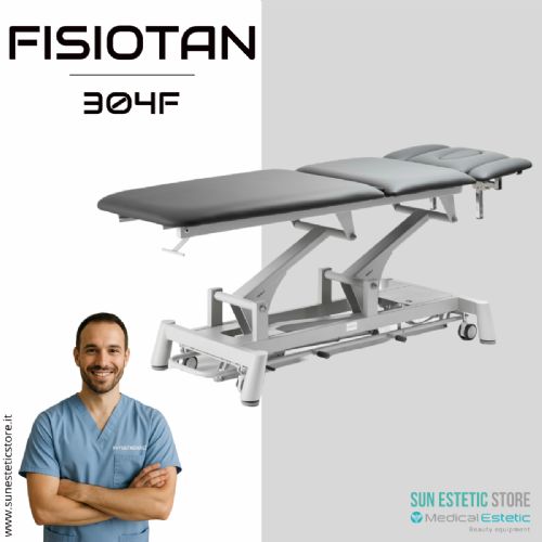 Fisiotan 304F lettino fisioterapia 1 motori con perimetrale