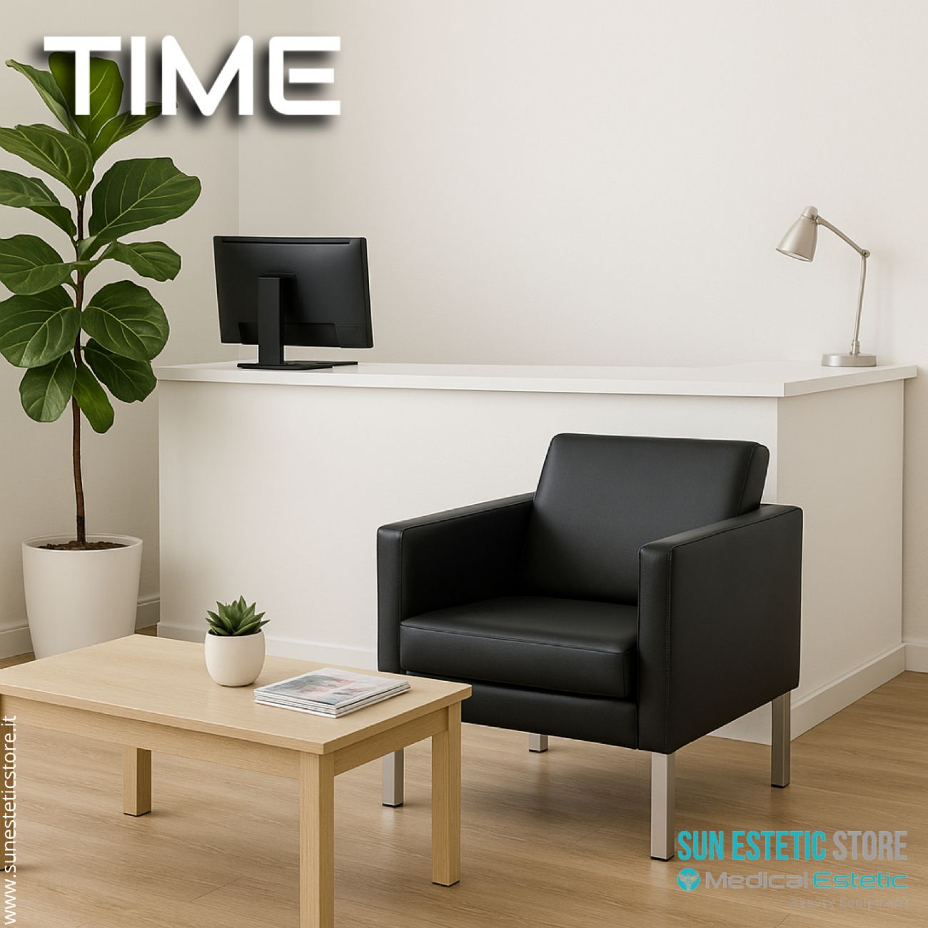Time poltrona sala attesa reception