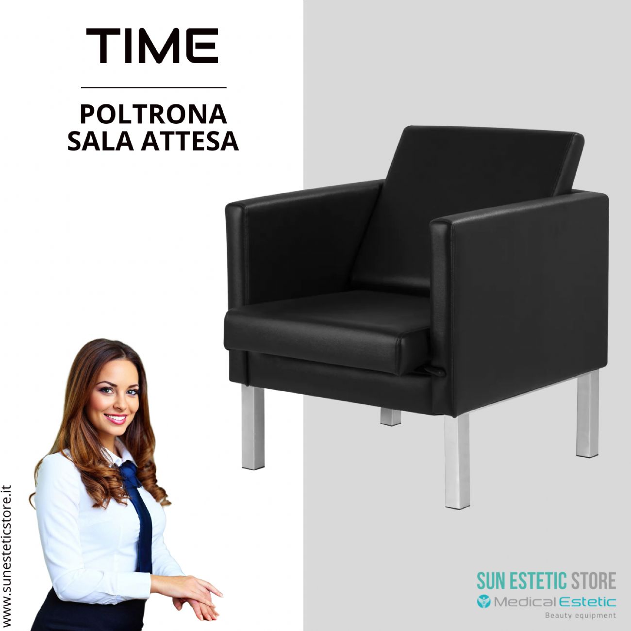 Time poltrona sala attesa reception