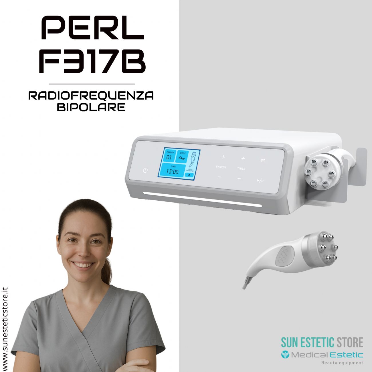 Ginny F317B Radiofrequenza bipolare estetica