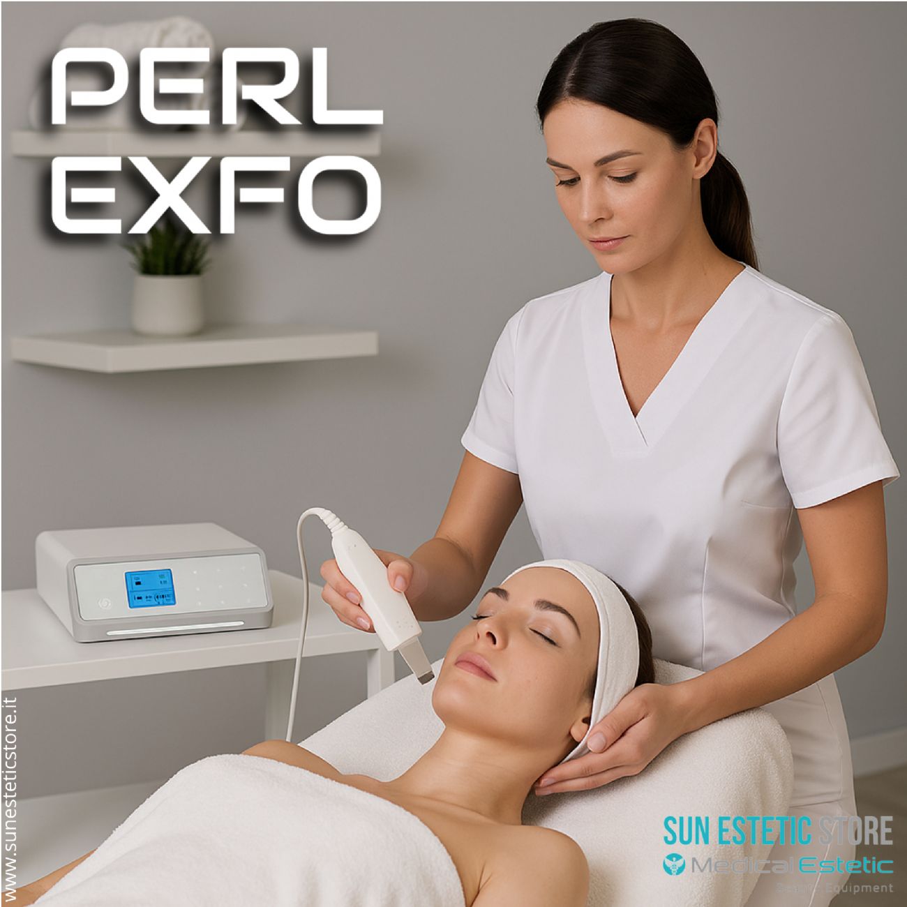 Perl F311B Skin Scrubber spatola ultrasuoni estetica