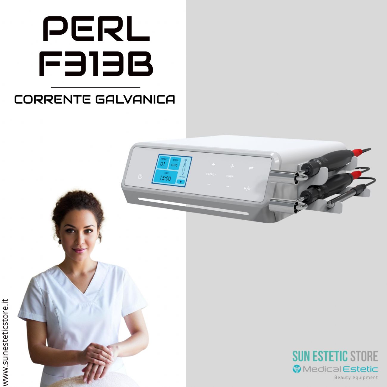 Perl F313B Corrente galvanica estetica