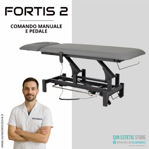 Fortis 2 Ergo lettino fisioterapia 1 motore con perimetrale