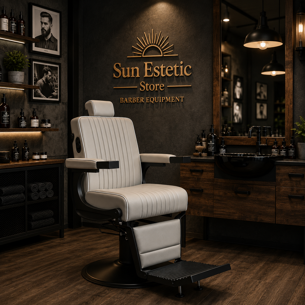 Livi poltrona maschile barber barbiere