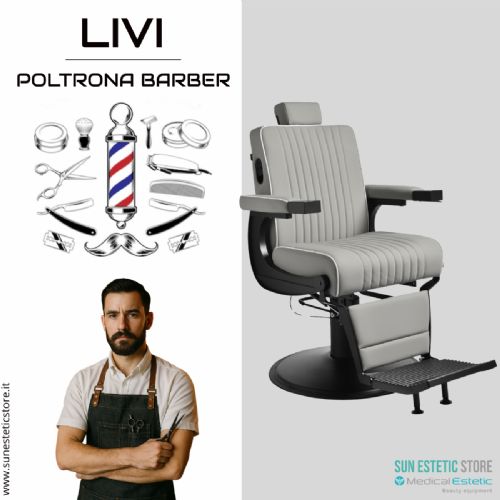 Livi poltrona maschile barber barbiere