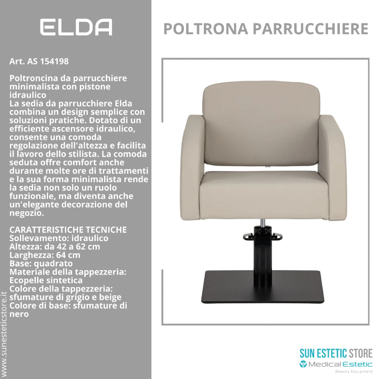 Elda poltroncina taglio parrucchiere