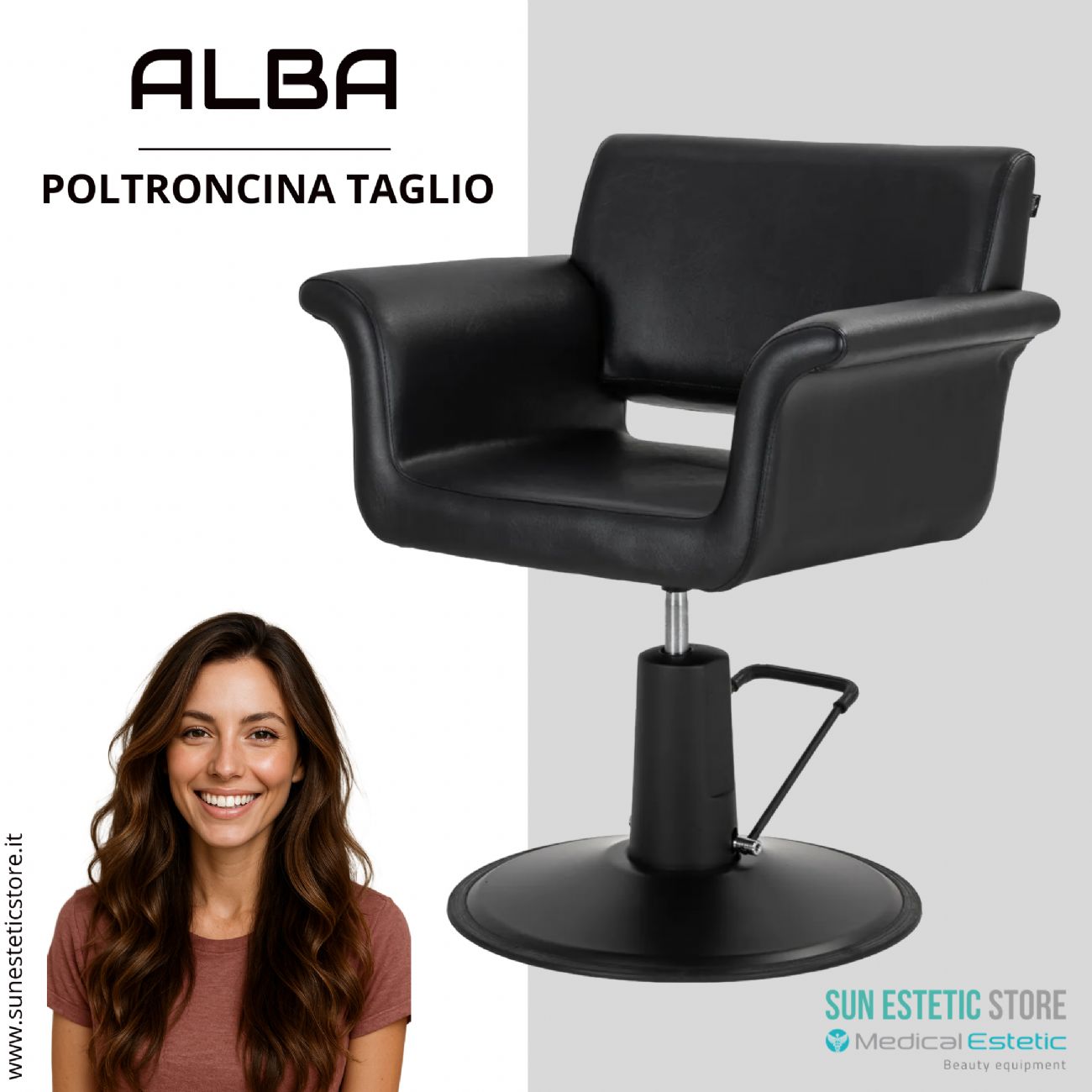 Alba poltroncina taglio parrucchiere