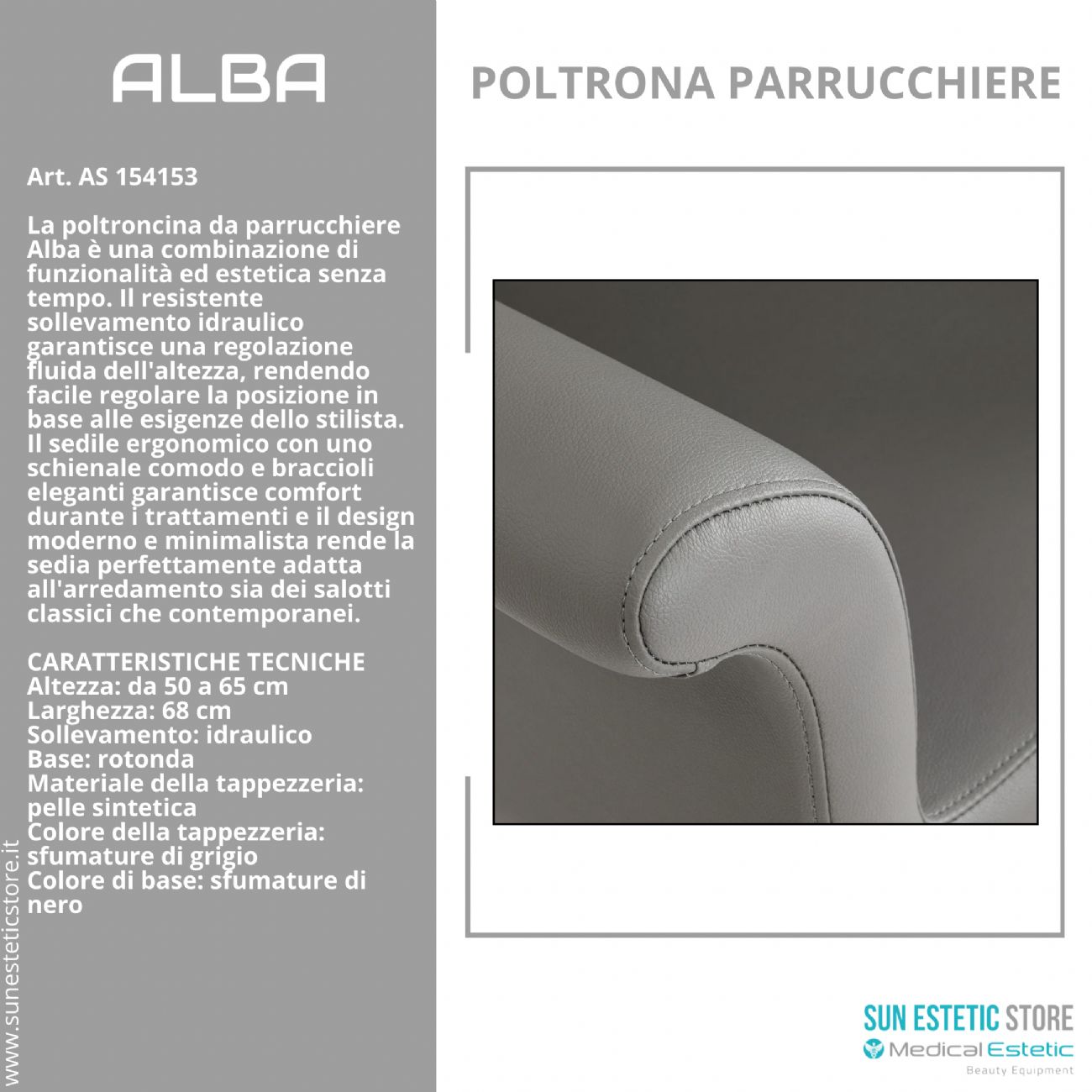 Alba poltroncina taglio parrucchiere