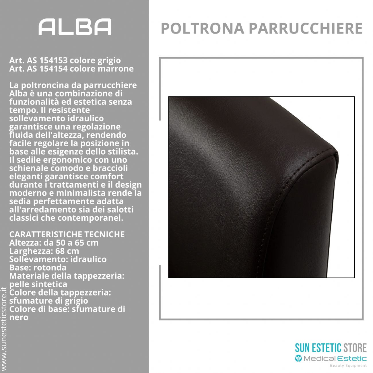 Alba poltroncina taglio parrucchiere