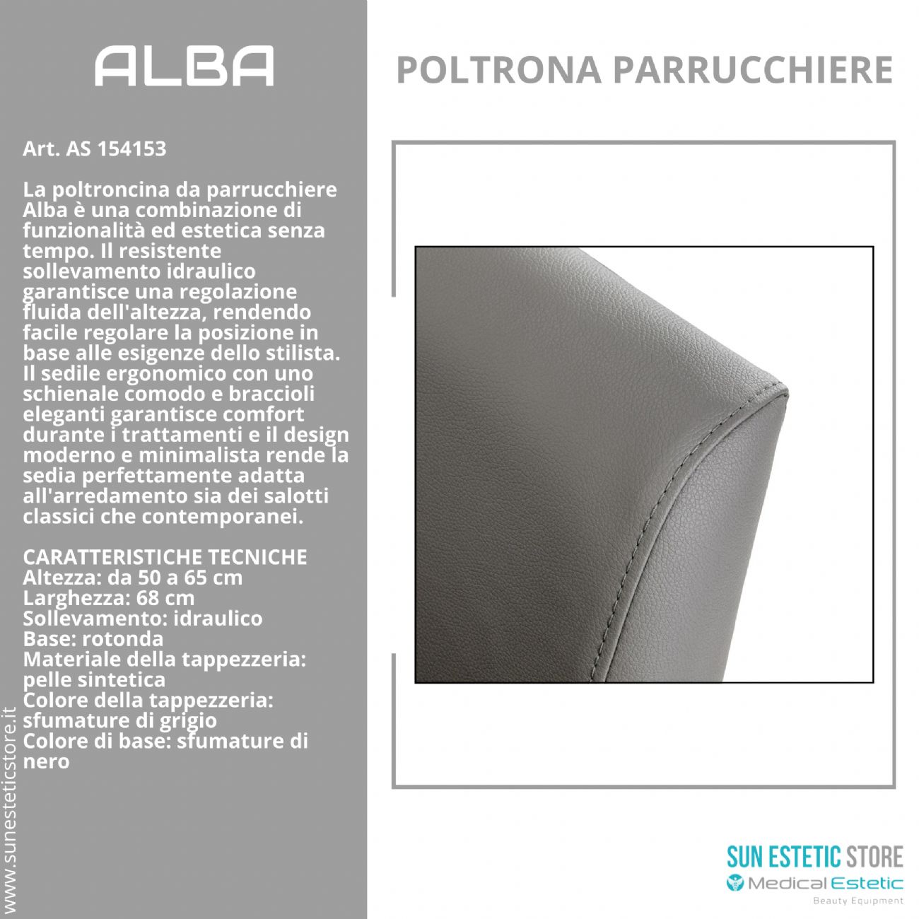 Alba poltroncina taglio parrucchiere