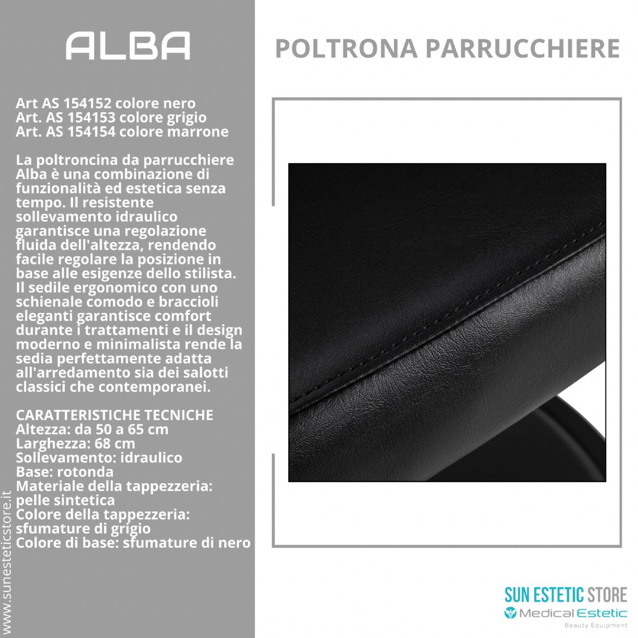 Alba poltroncina taglio parrucchiere
