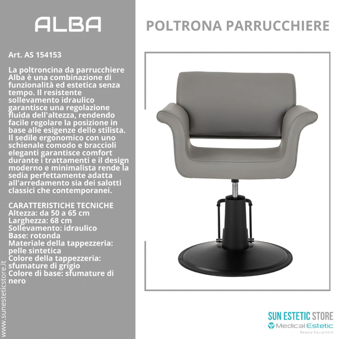 Alba poltroncina taglio parrucchiere