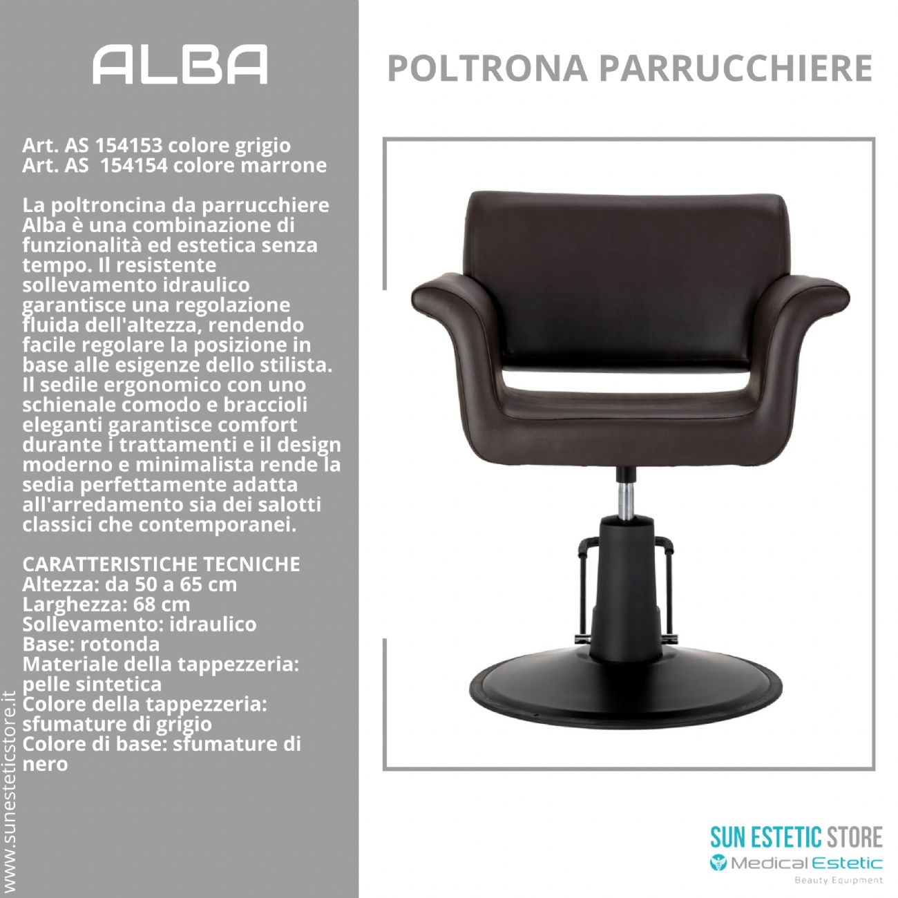 Alba poltroncina taglio parrucchiere