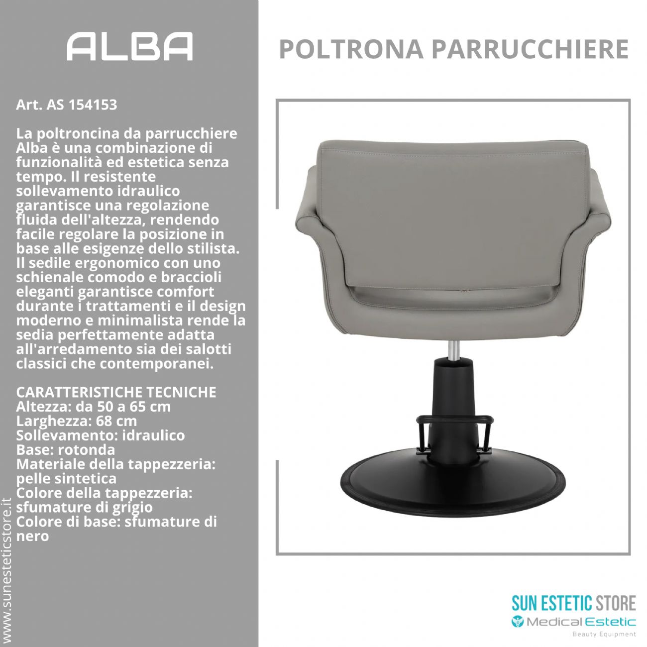 Alba poltroncina taglio parrucchiere
