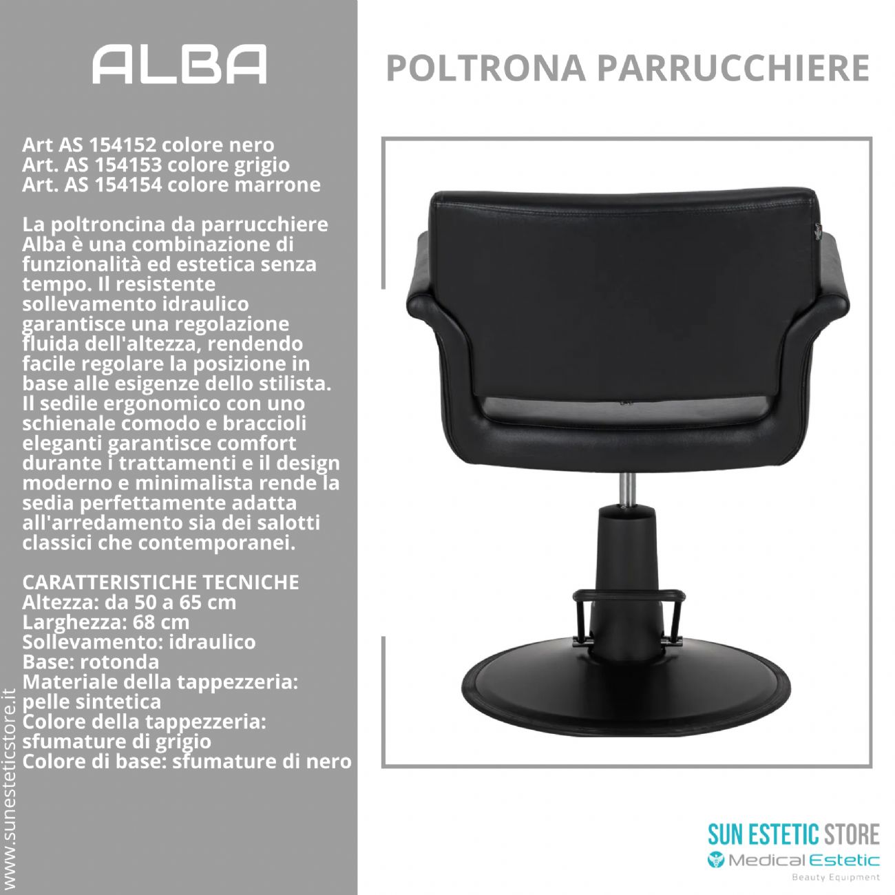 Alba poltroncina taglio parrucchiere