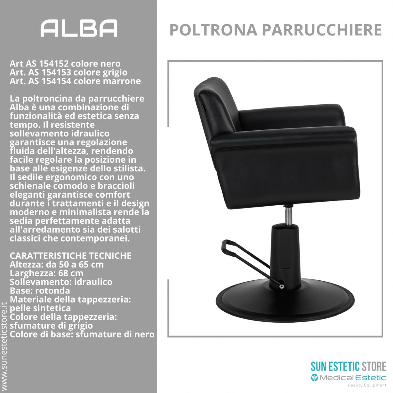 Alba poltroncina taglio parrucchiere