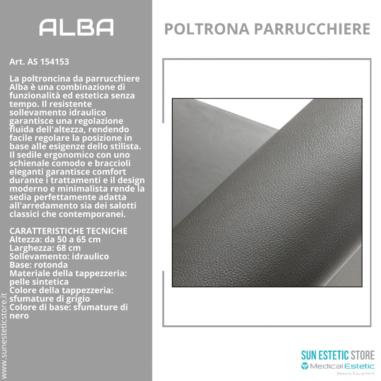 Alba poltroncina taglio parrucchiere