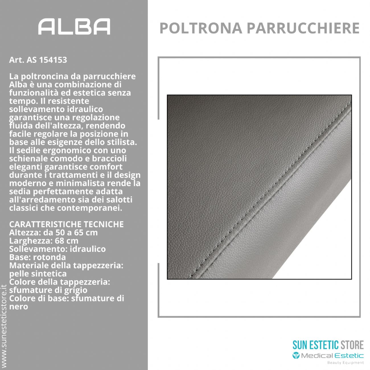 Alba poltroncina taglio parrucchiere