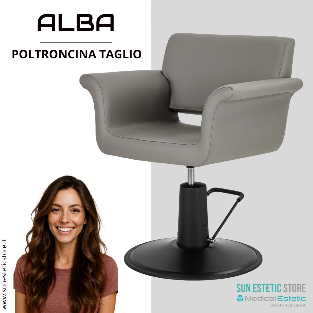 Alba poltroncina taglio parrucchiere