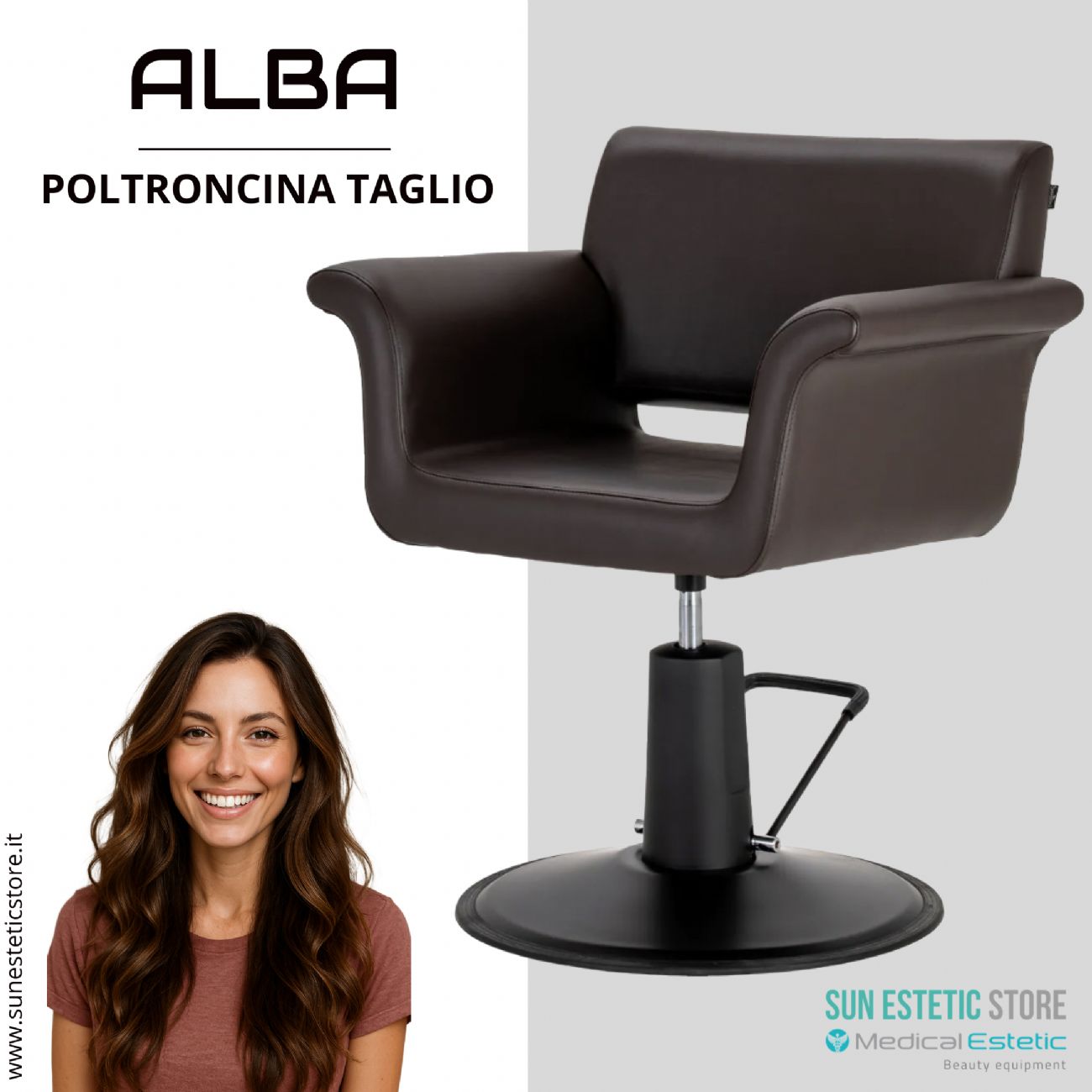 Alba poltroncina taglio parrucchiere