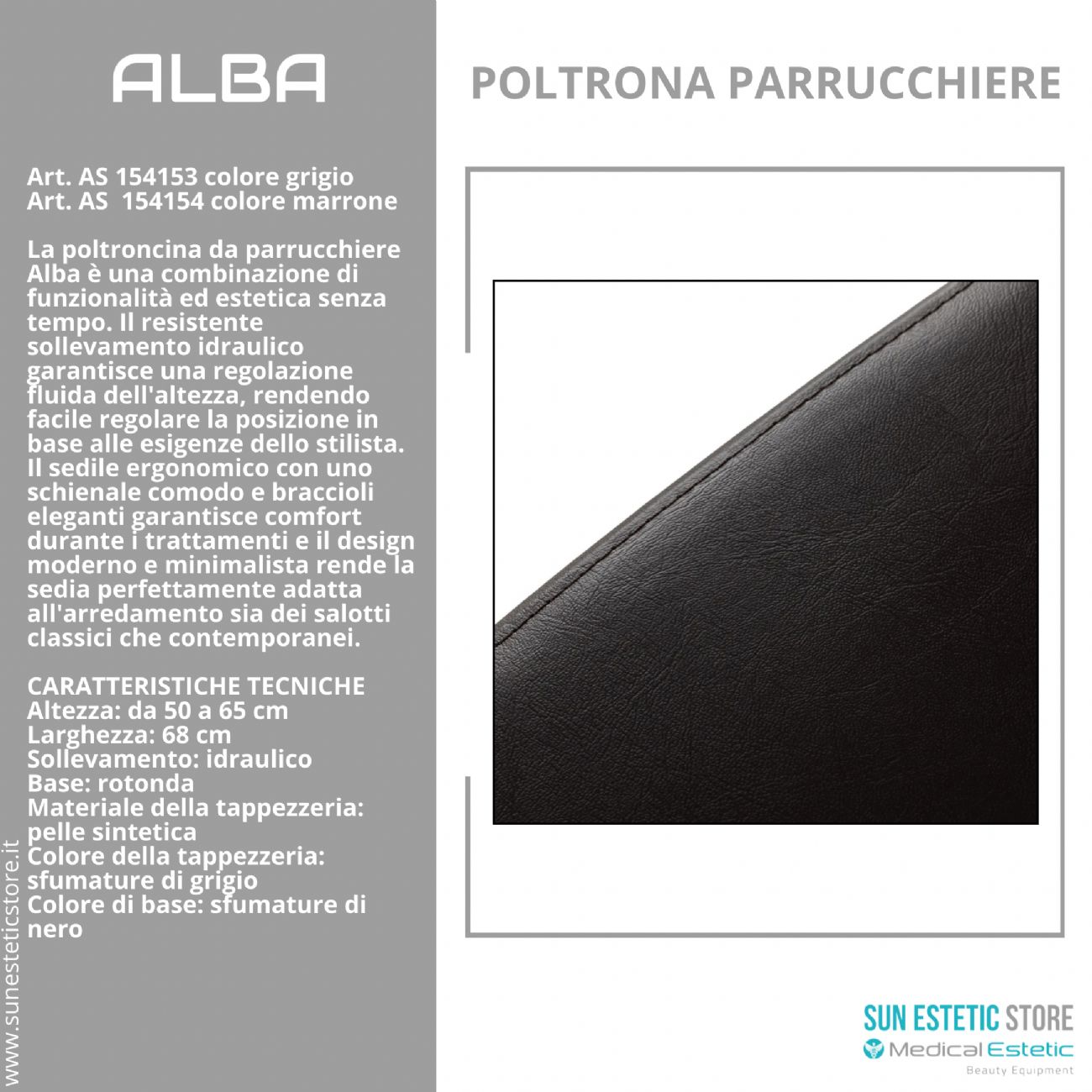 Alba poltroncina taglio parrucchiere
