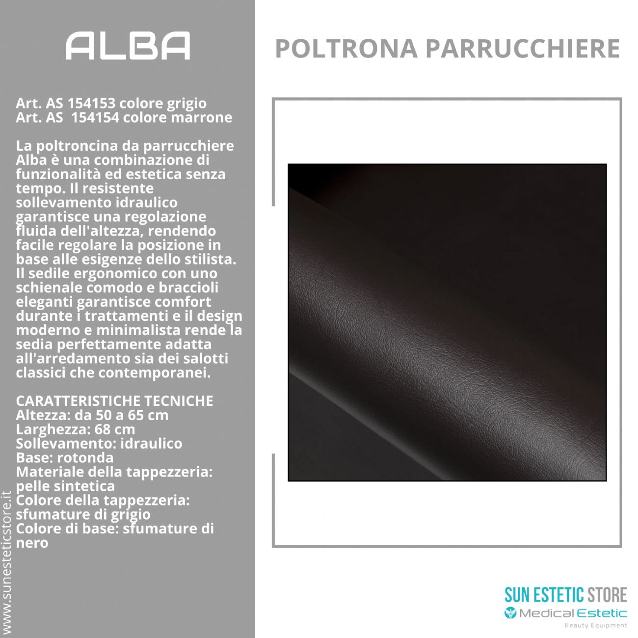 Alba poltroncina taglio parrucchiere
