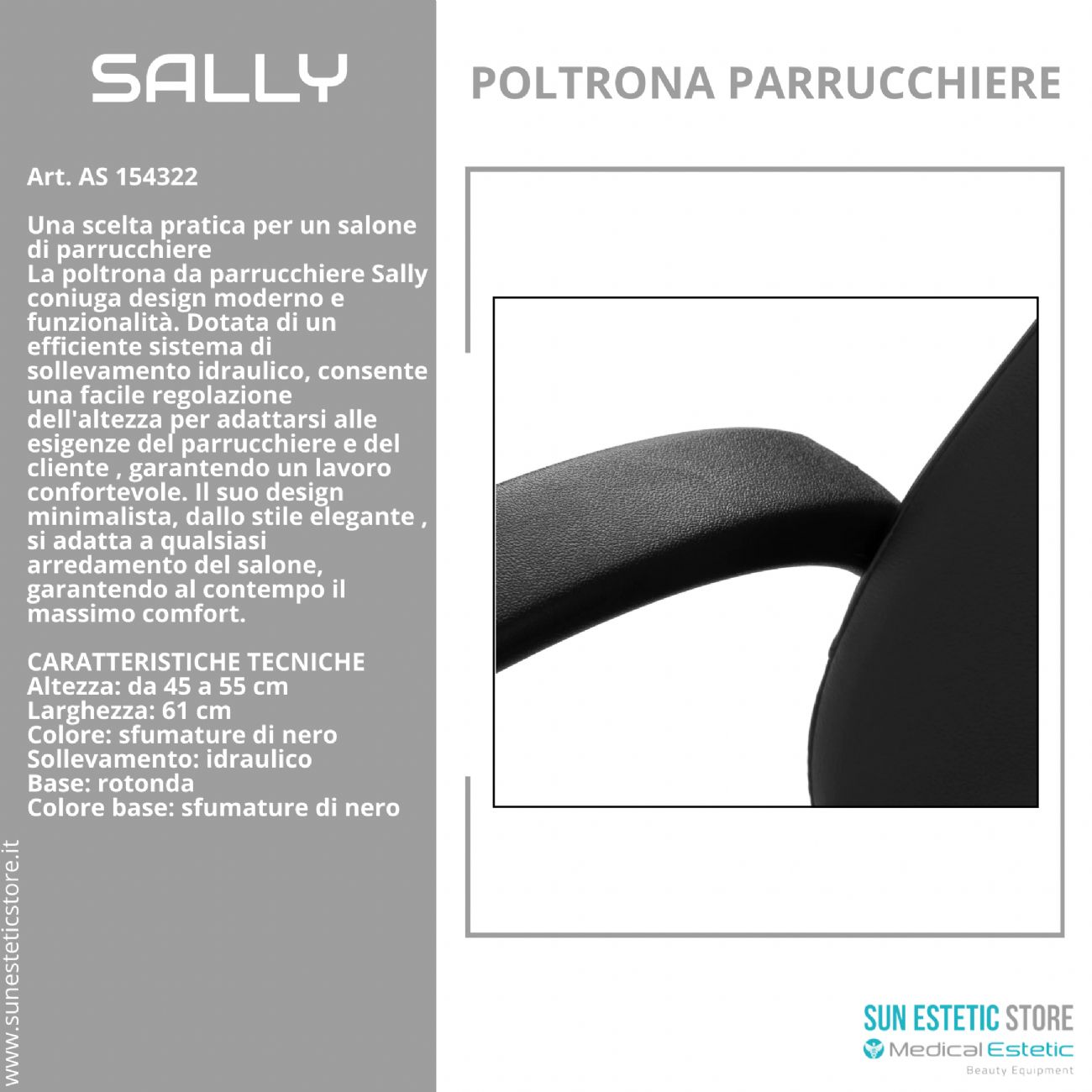 Sally poltroncina taglio parrucchiere
