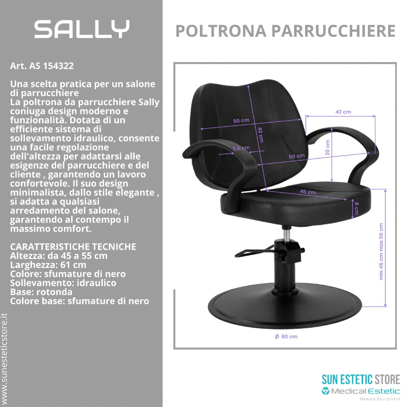 Sally poltroncina taglio parrucchiere