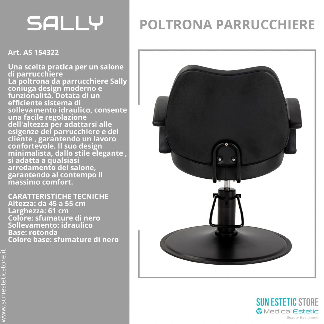 Sally poltroncina taglio parrucchiere