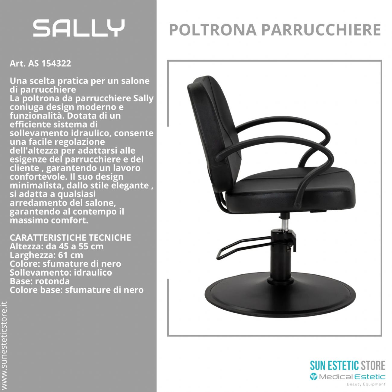 Sally poltroncina taglio parrucchiere