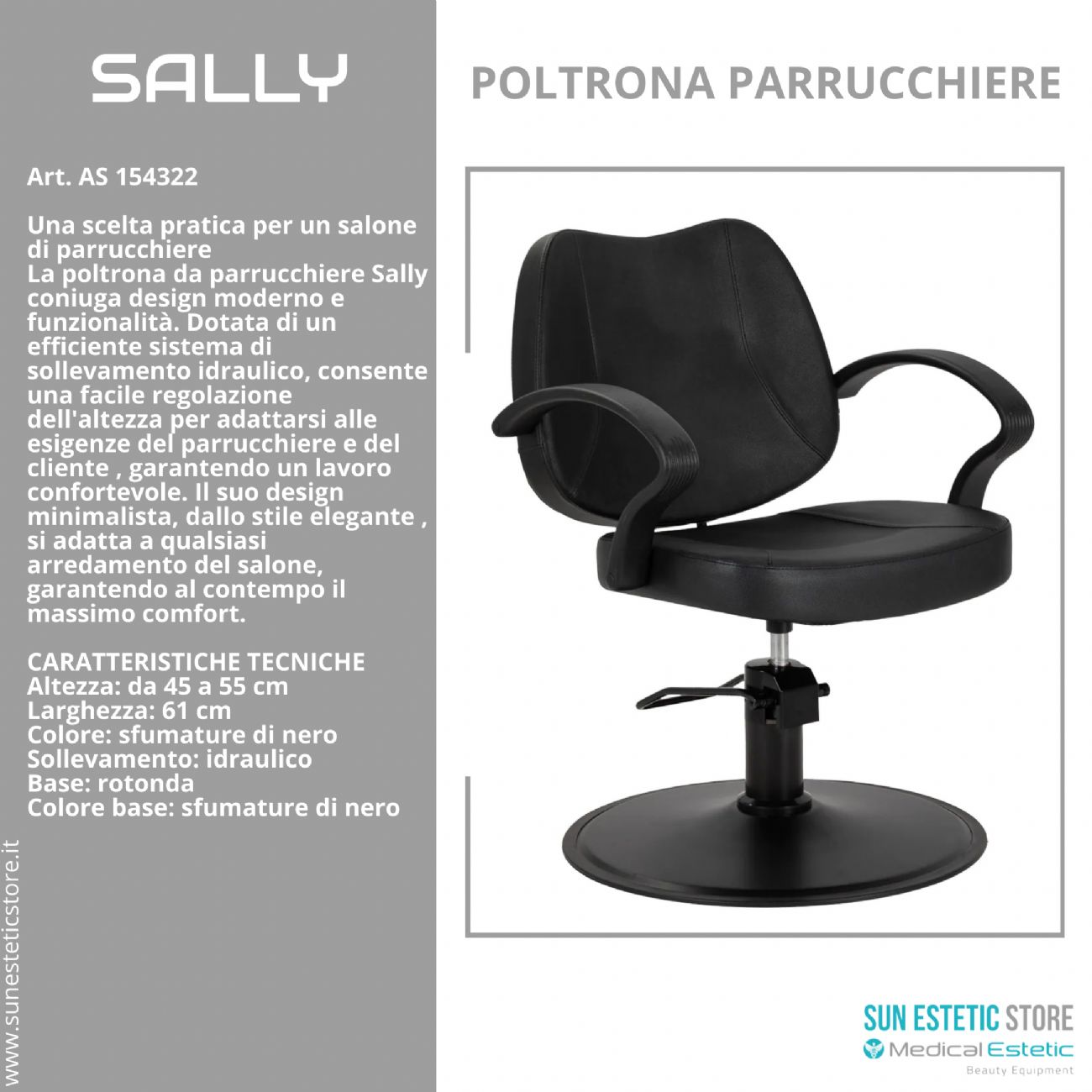 Sally poltroncina taglio parrucchiere