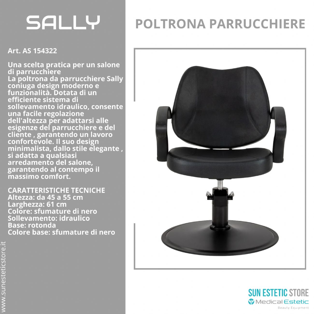 Sally poltroncina taglio parrucchiere