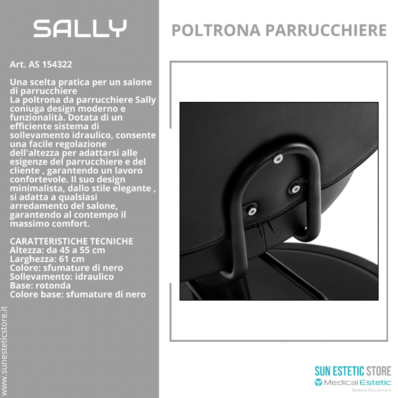 Sally poltroncina taglio parrucchiere