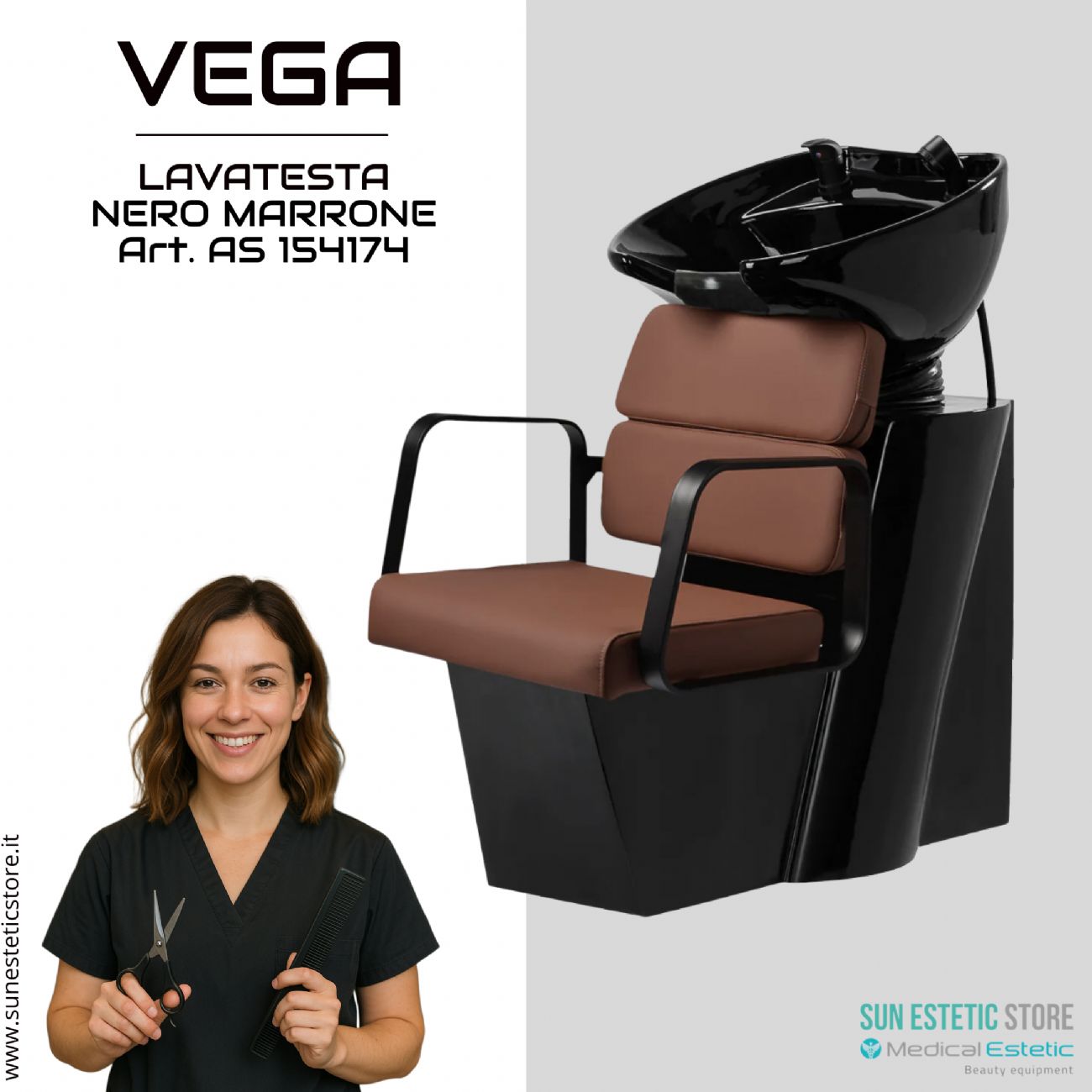 Vega lavatesta parrucchiere in vari colori