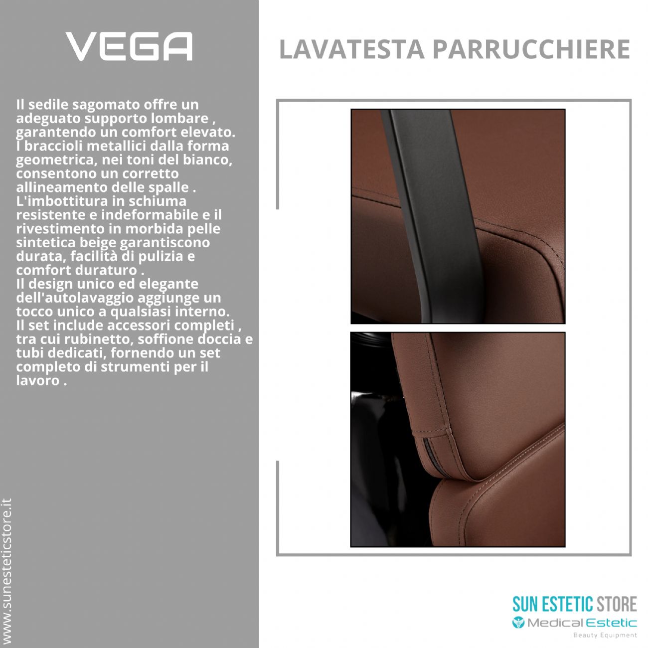 Vega lavatesta parrucchiere in vari colori
