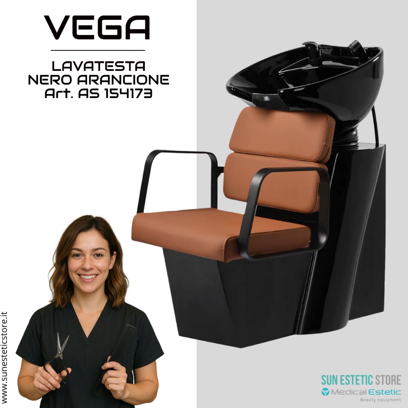 Vega lavatesta parrucchiere in vari colori