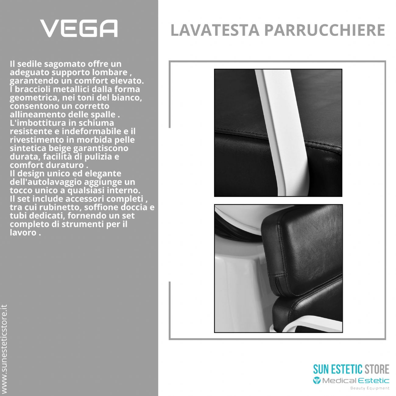 Vega lavatesta parrucchiere in vari colori