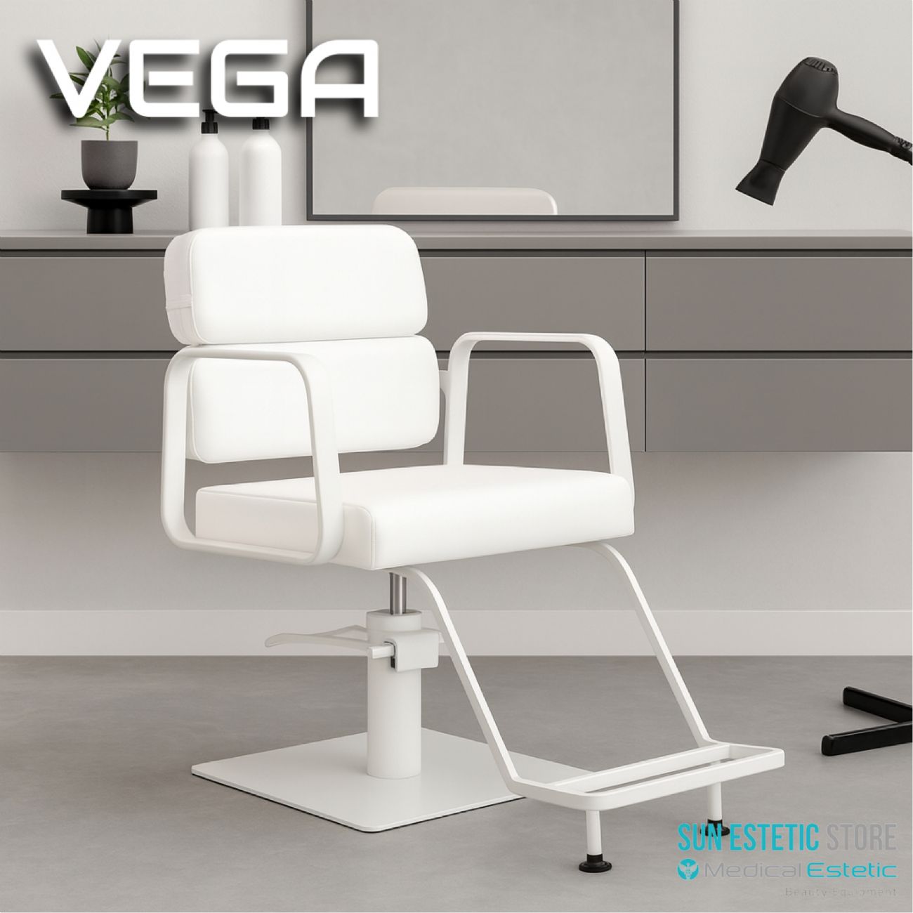 Vega poltroncina taglio parrucchiere in varie combinazioni di colori