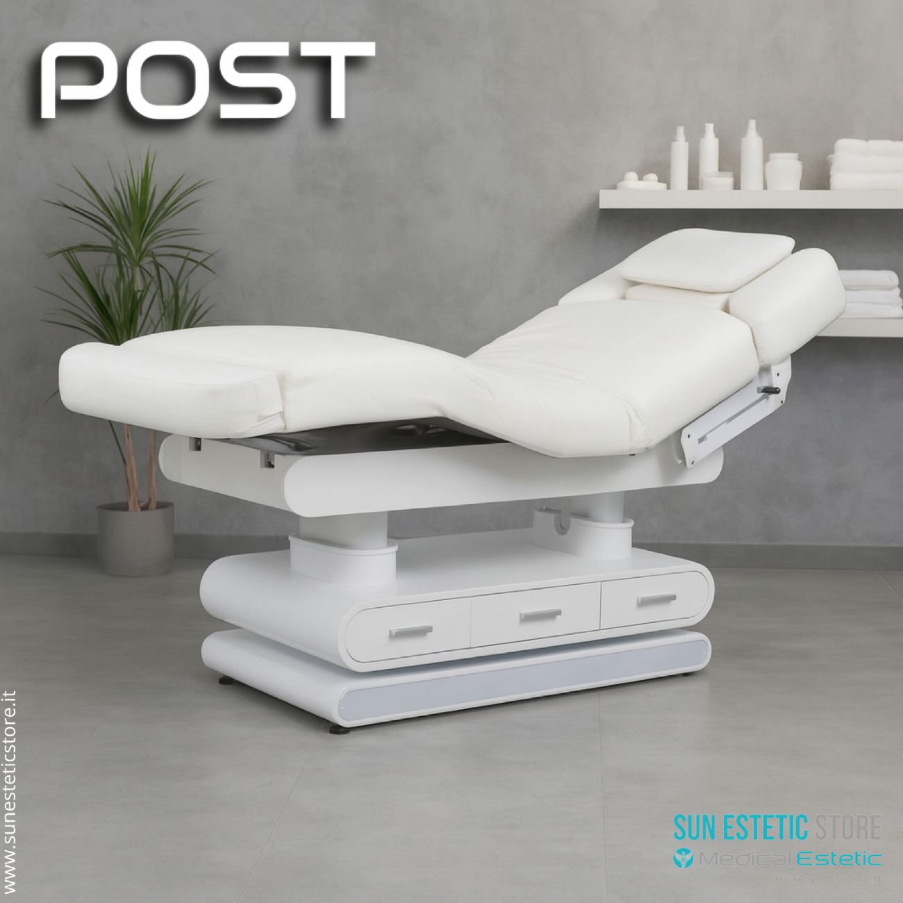 Post lettino massaggio Spa 4 motori