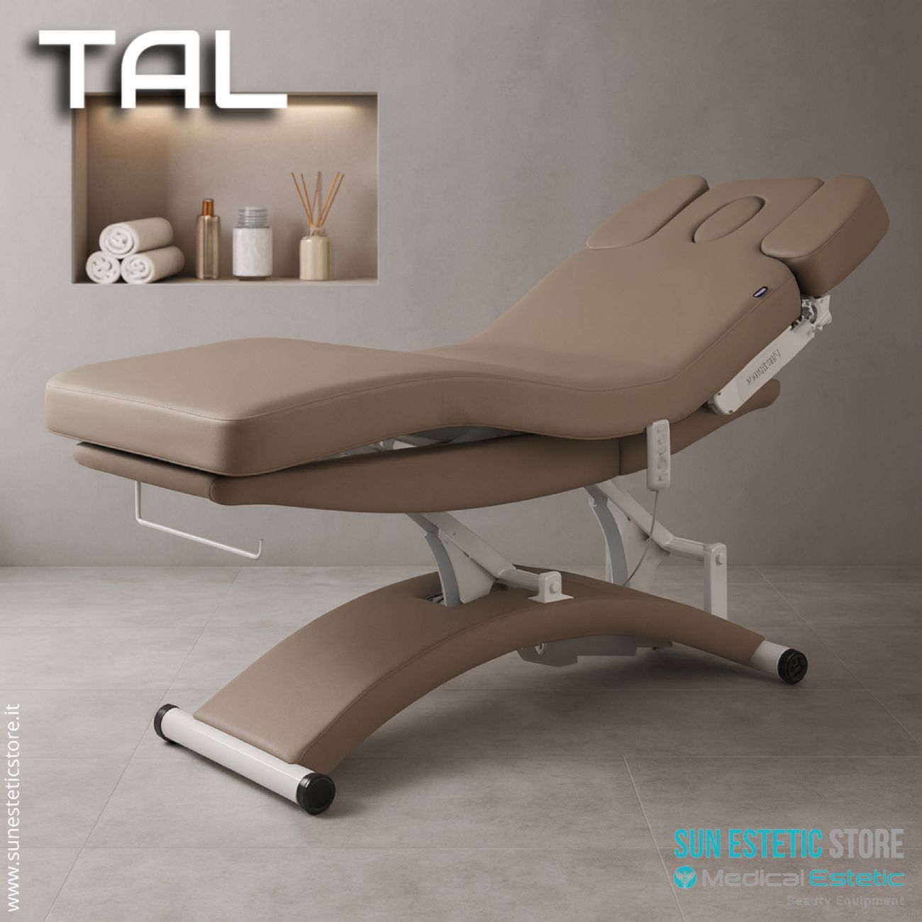 Tal lettino massaggio Spa 3 motori