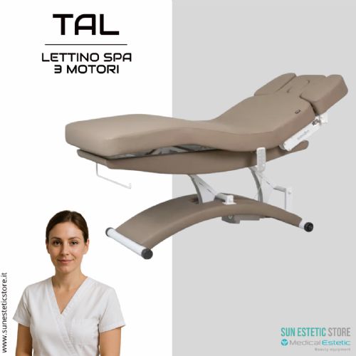 Tal lettino massaggio Spa 3 motori