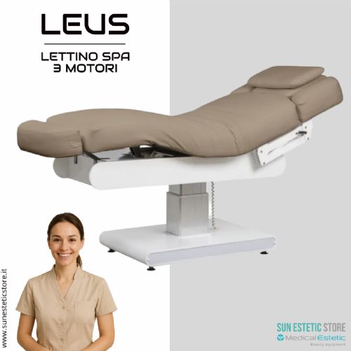 Leus lettino massaggio Spa 3 motori riscaldato