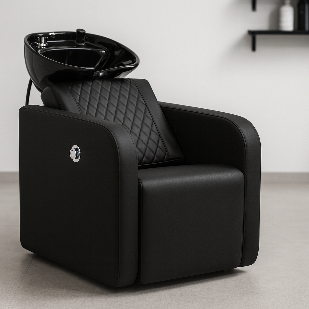 Samantha Massage lavatesta lavaggio con alzagambe e massaggio